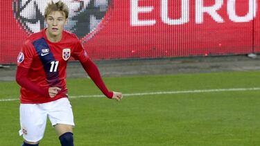 Martin Odegaard: a luxury substitute at Heerenveen
