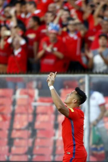 Las mejores imágenes del partido entre Chile y Venezuela