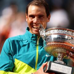 Nadal es eterno: 14 títulos en París, 22 de Grand Slam