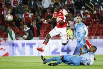 Santa Fe consigue su cuarta goleada en El Campín