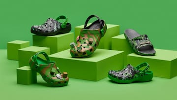 Minecraft x Crocs es una nueva colaboración que trae aventuras de bloques a zapatos cómodos