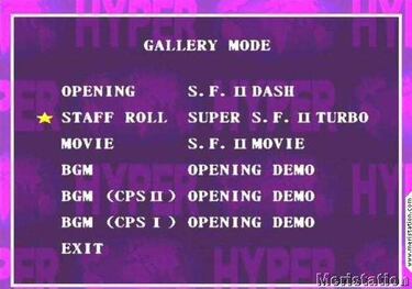 Hyper Street Fighter II: The Aniversary Edition (PlayStation 2)