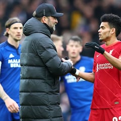 Klopp: "El segundo gol, en el que Díaz asistió, fue increíble"