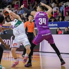El Unicaja impone su poderío físico a un Andorra que se estanca