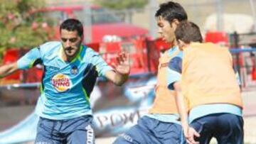 <b>PROTAGONISTA. </b>Dani Güiza volverá al once en el derbi.