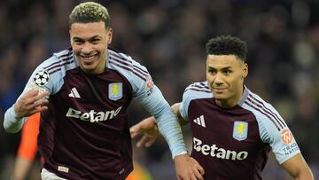 Morgan Rogers scored a hat-trick at Villa Park on Wednesday, as Aston Villa beat Celtic to snatch a top-eight finish.