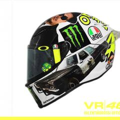 Los Blues Brothers para el casco de Misano de Valentino Rossi