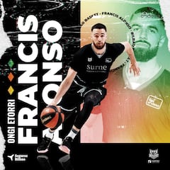 Oficial: Francis Alonso llega al Bilbao Basket
