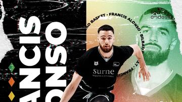 Oficial: Francis Alonso llega al Bilbao Basket