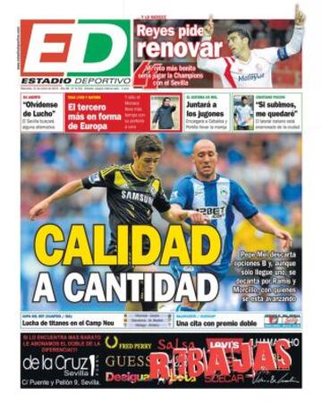 Portadas de la prensa deportiva