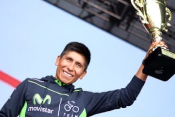 En imágenes el recibimiento de miles de colombianos a Nairo