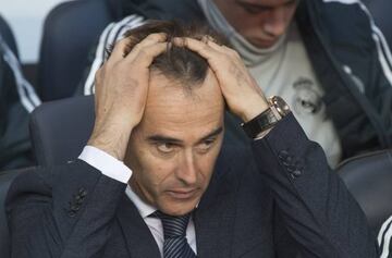 Lopetegui, en el Camp Nou.