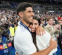 La romántica felicitación de Marco Asensio a Sandra Garal por su cumpleaños