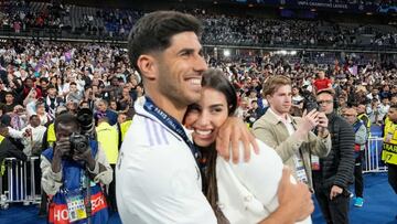 La romántica felicitación de Marco Asensio a Sandra Garal por su cumpleaños