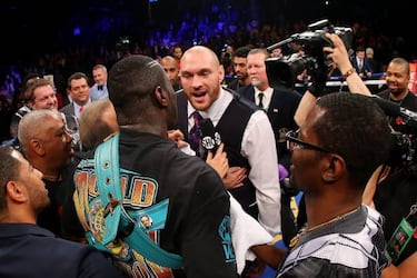 Wilder planea su regreso al ring ante el primo de Tyson Fury