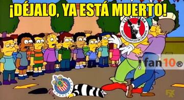 Los memes disfrutan la derrota de Chivas en la Liga MX