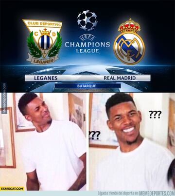 Los memes más divertidos del Leganés-Real Madrid