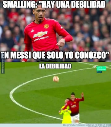 Los memes más divertidos del Manchester United-Barcelona