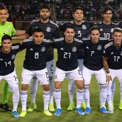 La posible alineación de México para medirse a Panamá