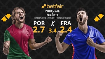 Portugal vs. Francia: horario, dónde ver y pronósticos del Europeo Sub-21