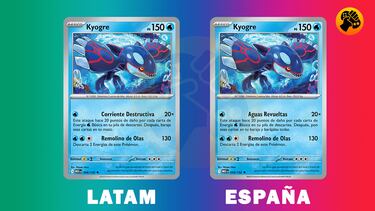 Kyogre - JCC Pokémon - Megaevolución