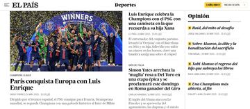 París conquista Europa, fue como lo llamó El País.