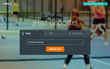 Cloobing, la forma más sencilla de reservar pista y gimnasio en más de 3.000 clubs