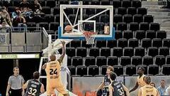 Palos para el Estu en su retorno al Madrid Arena