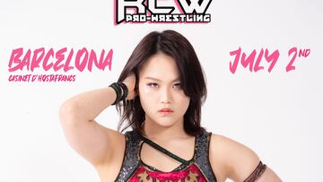 Yamashita, confirmada para el show de RCW del 2 de julio