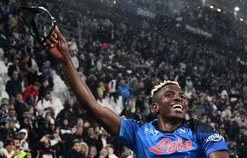 Napoli's Nigerian forward Victor Osimhen has been in fantastic form this season.