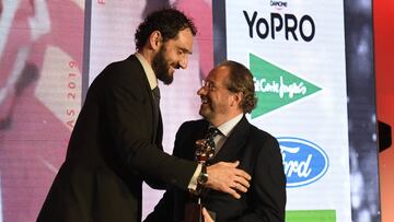 Garbajosa: "Este es un premio a todo el baloncesto español"