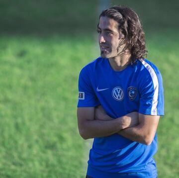 Matías Britos mostró su calidad en la Liga MX jugando con Pumas y con León, dejando un total de 44 goles en 5 años. Ahora se encuentra con el Al Hilal de Arabia Saudita.