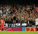 Ambientazo en Mestalla con la vuelta de la Grada de Animación