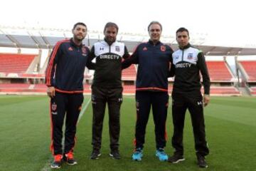 Rojas, Sierra, Lasarte y Fierro, los protagonistas de la conferencia. 