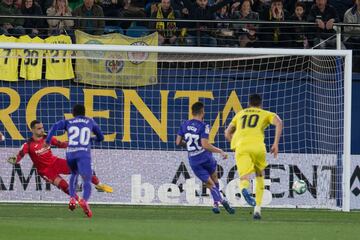 Óscar Rodríguez transformó un penalti (el primero a favor de los blanquiazules en esta Liga) cometido por Pau sobre Assalé. De esa manera, los pepineros lograban su primera victoria a domicilio en el actual Campeonato de Liga. Además, Óscar, que ya había marcado el primer gol del encuentro, se convertía en el segundo máximo goleador del Leganés en Primera División con 11 tantos.