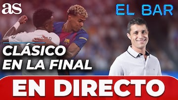 En directo, El Bar: Barça-Madrid, Clásico en la final de la Supercopa de España
