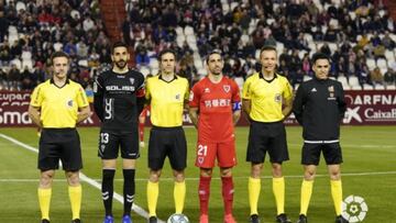 González Esteban pita en Gerona y Sagués Oscoz en el VAR