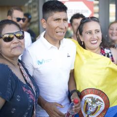 Nairo Quintana: "Hay ambición de podio, he venido a pelear"
