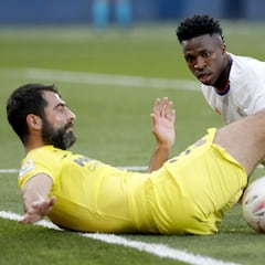 El Villarreal sale indemne de los partidos contra el Madrid por cuarta vez en su historia