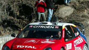 <b>IMPARABLE. </B>El actual campeón del mundo no ha dejado la primera plaza en todo el Rally.