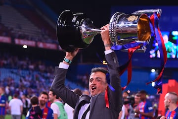 La final de la Copa del Rey de la temporada 16/17 fue su último partido como entrenador del Barcelona.