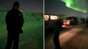 Captan una impresionante aurora boreal en Noruega que se viraliza sin parar: 2M ya han alucinado