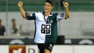 Cristiano con el Sporting de Portugal en sus inicios