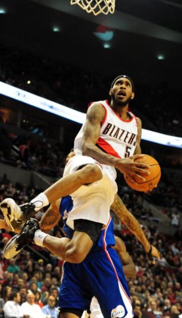 Will Barton vuela para machacar ante los Knicks.