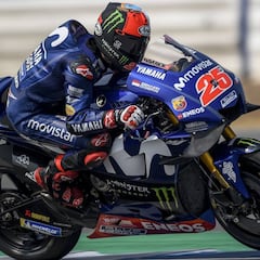 Maverick: "De largo, es el peor test que he tenido en Yamaha"