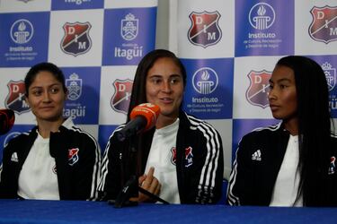 Independiente Medellín presentó su equipo femenino para la Liga BetPlay Femenina 2023 en la que buscará su primer título
