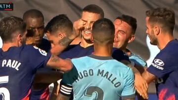 Momento en que Aspas le mete a Hermoso el dedo en el ojo en el ¨²ltimo Celta-Atl¨¦tico. Reencuentro un a?o m¨¢s tarde.