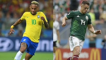 Brasil - M&eacute;xico: Horario, canal TV y d&oacute;nde ver online los octavos del Mundial