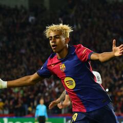 Lamine deslumbró en una noche memorable