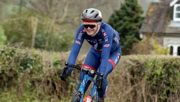 Emily Bridges, durante un entrenamiento.